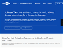 Tablet Screenshot of direentech.com